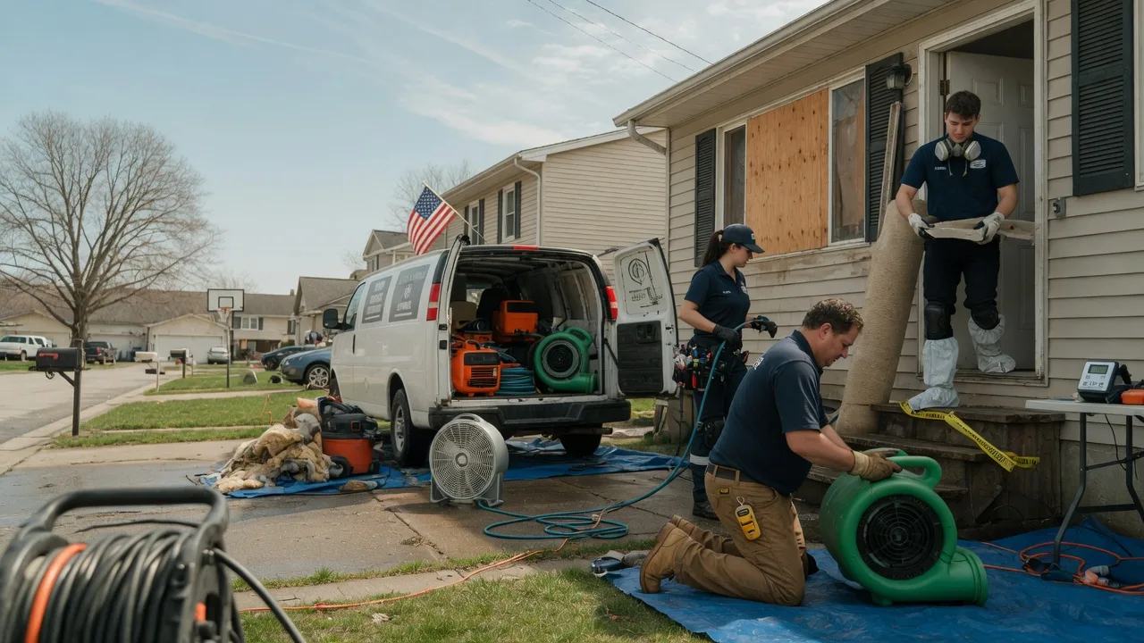 Water Damage Restoration in Ravenna, OH near me